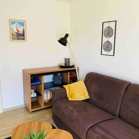 6 Personnes Les Terrasses D Isola2000 Apartment *